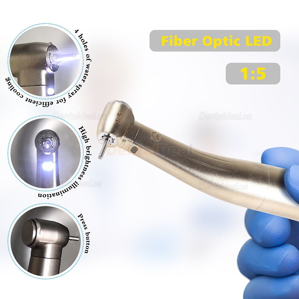 TOSI TX-414-734 Fiber Optic Dental 1:5 Contra Angle Mini head